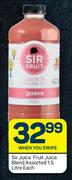 Sir Juice fruit Juice Blend Assorted-1.5L Each