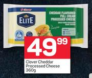 Clover Cheddar Processed Cheese-360g