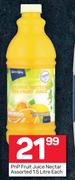 PnP Fruit juice Nectar Assorted-1.5L Each