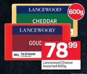 Lancewood Cheese Assorted-600g