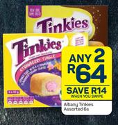 Albany Tinkies Assorted-For 2 x 6s