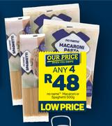 No Name Macaroni Or Spaghetti-Any 4 x 500g