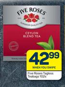 Five Roses Tagless Teabags-102s