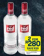 Red Square Vodka-For 2 x 750ml