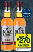 Black Rabbit Spiced Rum-Any 2 x 750ml