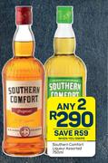 Southern Comfort Liqueur Assorted-Any 2 x 750ml