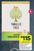 Tangled Tree Tropical Sauvignon Blanc Butterscotch Chardonnay, Spicy Shiraz-3L Each