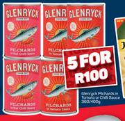 Glenryck Pilchards In Tomato Or Chilli Sauce-For 5 x 360/400g