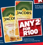 Jacobs Kronung Cappuccino Assorted-Any 2 x 10s
