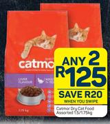 Catmor Dry Cat Food Assorted-Any 2 x 1.5Kg/1.75Kg