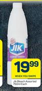 Jik Bleach Assorted-750ml Each