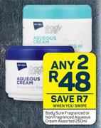 Baby Sure Fragranced Or Non Fragranced Aqueous Cream Assorted-Any 2 x 250ml