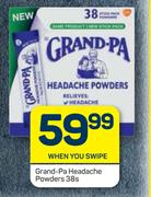 Grand Pa Headache Powders-38s