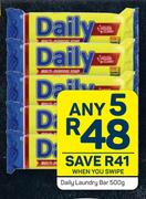 Daily Laundry Bar-Any 5 x 500g