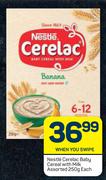 Nestle Cerelac Baby Cereal With Milk Assorted-250g Each