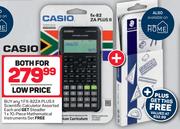 Casio FX-82ZA Plus II Scientific Calculator