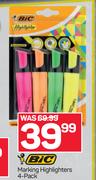 Bic Marking Highlighters 4 Pack
