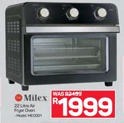 Milex 22L Air Fryer Oven ME0001