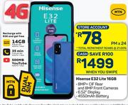 Hisense E32 Lite 16GB