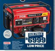 Ryobi 4 Stroke 3.5KVA Key Start Generator RG-3500