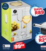 Libbey Envy White Wine Glasses 4 Pack