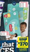 Pampers New Baby Or Active Baby Dry Disposable Nappies Or Pants Value Pack Assorted-Any 2