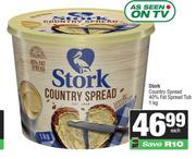 Stork Country Spread 40% Fat Spread Tub-1kg