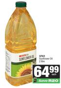 Spar Sunflower Oil-2Ltr