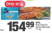 Spar Braai Snoek In Apricot Marinade-1.1Kg