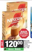 Nescafe Cappuccino Sticks Assorted-For 2 x 8s/10s