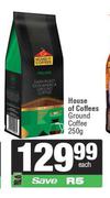 House Of Coffees Ground Coffee-250g