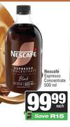 Nescafe Espresso Concentrate-500ml