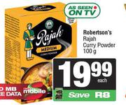 Robertsons Rajah Curry Powder-100g