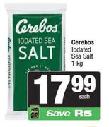 Cerebos Iodated Sea Salt-1kg