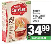 Nestle Cerelac Baby Cereal With Milk-200g