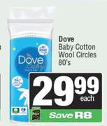 Dove Baby Cotton Wool Circles-80's Pack