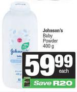 Johnson's Baby Powder-400g