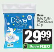 Dove Baby Cotton Wool Clouds-60g