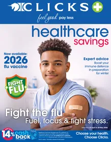 Clicks : Healthcare Savings (23 April - 20 May 2026)
