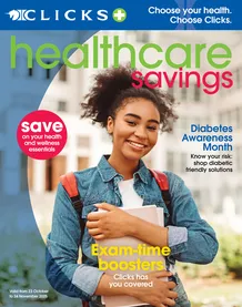 Clicks : Healthcare Savings (23 October - 24 November 2025)