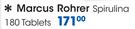 Marcus Rohrer Spirulina 180 Tablets-Per Pack