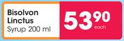 Bisolvon Linctus Syrup-200ml
