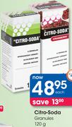 Citro-Soda Granules-120g Each