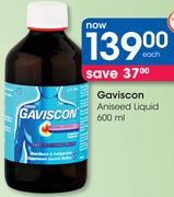 Gaviscon Aniseed Liquid-600ml