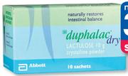 Duphalac Dry 10 Sachets-Per Pack