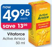 Vitaforce Active Arnica-50ml