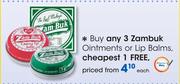Zambuk Ointments Or Lip Balms-Each