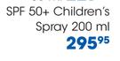 Avene SPF 50+ Children's Spray-200ml Each