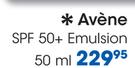Avene SPF 50+ Emulsion-50ml Each
