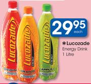 Lucozade Energy Drink-1L Each